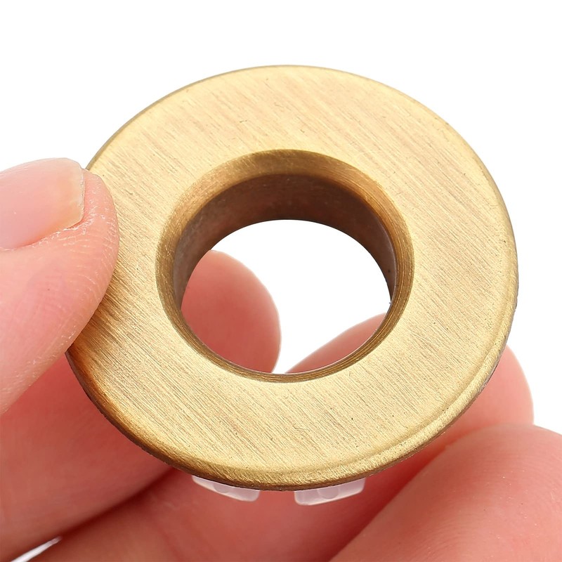Overflow Ring for Sink Brass Round Sink Overflow Rings Decorative