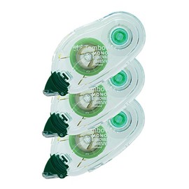 Tombow 62209 MONO Removable Adhesive Refill, 3-Pack. Easy to Refill For Clean, Removable Bond.