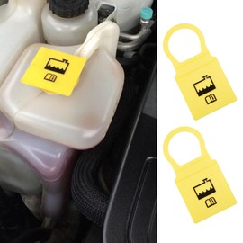 Kutyun 2PCS Engine Coolant Reservoir Cap, Coolant Cap Replacement 55111074AA 52079331, Engine Recovery Overflow Tank Cap Suitable for Chrysler, Dodge, Jeep, Ram