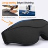 BeHoomi Sleep Mask, 2 Packs Premium Eye Mask for Sleeping,