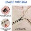 6PCS Zipper Repair Kit Universal Zip Puller Replacement Set for