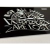 Not All Who Wander are Lost Car Tag Diamond Etched