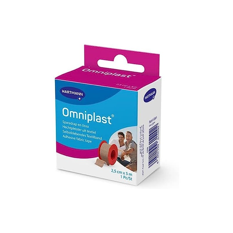 Omniplast - Sparadrap In Tessuto - Forma Modulabile - Mantiene