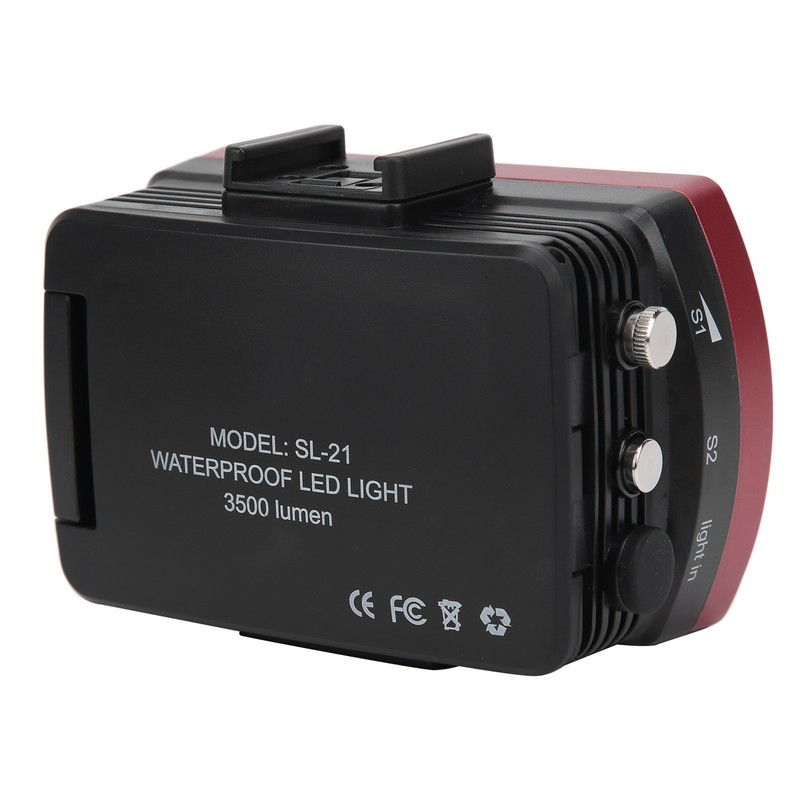 SL‑21 40M Waterproof LED Fill Light Diving Underwater Light 7000‑7500K