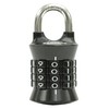 Master Lock 1535JADBLK Padlock, Dial Password Setting, Main Unit Width