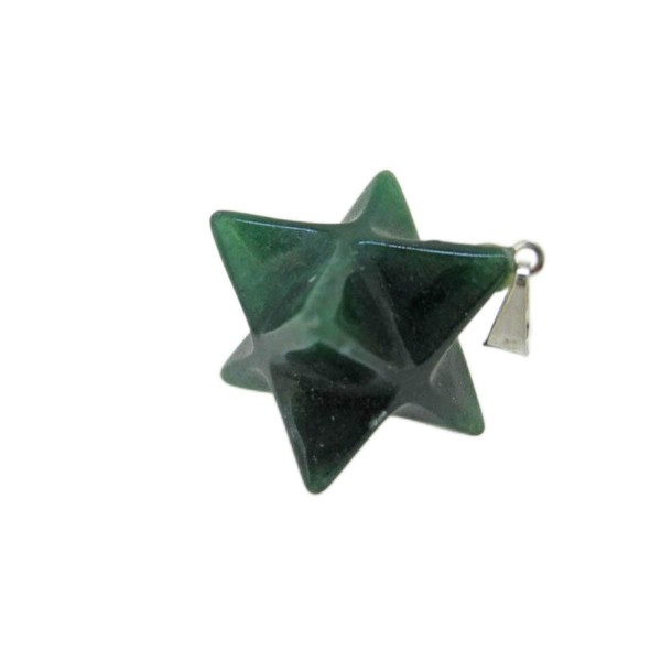 Mineral Import Pendant Merkaba Made of Aventurine