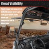 Ranger Side Mirrors - UTV Sideview Mirror with Profit/Profile Clamp