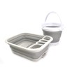 SAMMART 2pcs Kitchen & Outdoor Set : Collapsible Dish Drainer