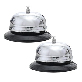 Set of 2, Table Bell, Call Bell, Call Bell, Counter Bell, Reception Counter, Restaurant, Store Supplies, Porter's Bell