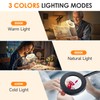 10X Lighted Magnifying Glass - 3 Colors & 10 Brightness