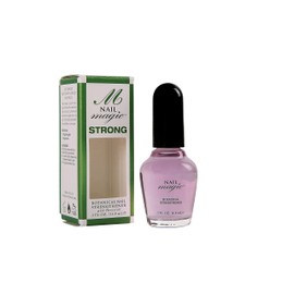 Nail Magic Fingernail Strengthener, Strengthen Brittle Nails with this Silica Rich Horsetail herb Botanical Nail Strengthener, Toluene Formaldehyde and DBP Free - 0.5 fluid ounces