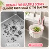 2Pcs 2026 New Cactus Kitchen Sink Strainer Basket, Hanging Sink