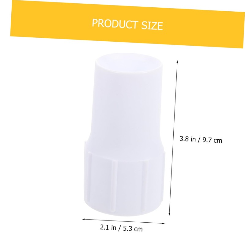 SUPVOX Swimming Pool Vacuum Hose End Connector for Easy Installation
