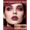 Erinde Set de Labiales, Mate Impermeable de Larga Duración, Altamente