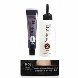 Vivid Color Soft Shiny Hair Dye 8G Silky Deep Black (WA825A9) - Basic Product / 선명한칼라 부드러움 윤기 염색약 8G 실키딥블랙 (WA825A9) - 기본상품