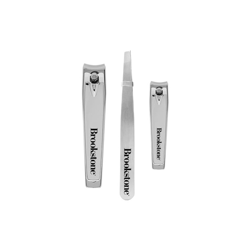 Brookstone Nail Clippers Set - Premium Stainless Steel Nail Clipper