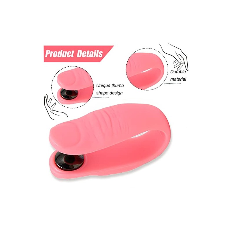 Miskall 2 Stck Akupressur-Handdruckpunkt-Clip, Migr?ne-Entlastungsclip, Kopfschmerz-Druckpunkt-Werkzeug Zur Entspannung