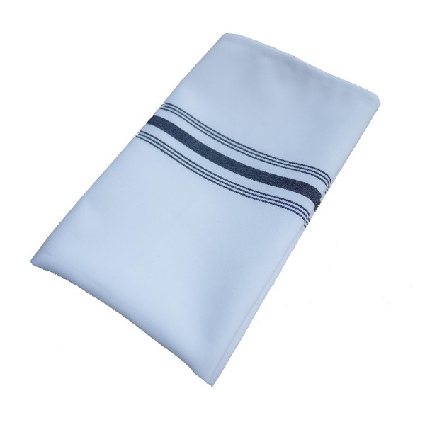 Weavric Bistro Striped Cloth Napkins, 18 x 22 Inches, Reusable
