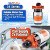SEAFLO 12V 1.6 GPM 100 PSI 34 Series Water Pressure