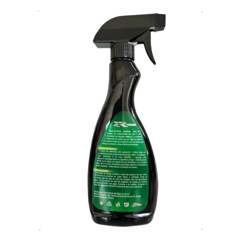 Kit 3pz Liquido Lavado En Seco Con Cera Fácil Aplicación