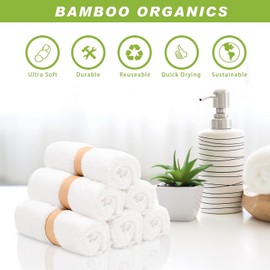 JoJo Jr. Flannel Face Cloth (Pack 6) Reusable Face Towels(25*25 cm)Face Flannels, Face Cloths for Washing Face, Baby Wash Cloth Body &Face Towel, Grey Flannels Face Cloth, Facecloth and Washcloth-Grey