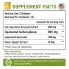 Sulforafano Liposomal Apoyo Hepatico 800 Mg 60 Capsulas Sabor Sin