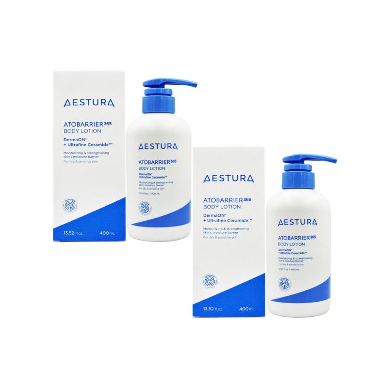 Atobarrier 에스트라 아토베리어365 바디로션400ml x2개+크림30ml x2개 증 정 Atobeiria 365