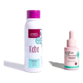 Kit Kaba Shampoo De Cebolla + Tónico Capilar De Crecimiento