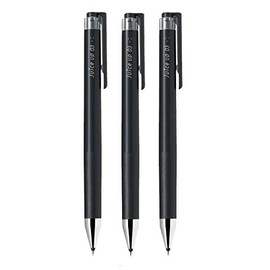 Pilot Juice Up LJP-20S3-B Gel Ink Ballpoint Pen, Ultra Fine 0.3mm Black, 3-Pack