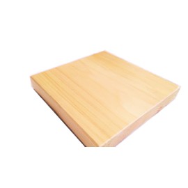 Hinoki, Domestically Produced in Japan, No Knotting, Width 4.7 inches (12 cm) x Thickness 0.6 inches (1.5 cm) (Length 4.7 inches (12 cm)
