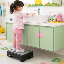 3 level height adjustable auxiliary stair step support stepping stone