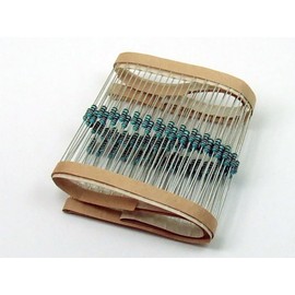 POPESQ® #A2442 Pack of 100 x Resistor 82 K (82 KOhm) 0.6 W (Can also be used as 0.25 W or 0.5 W) Metal Film (1%)