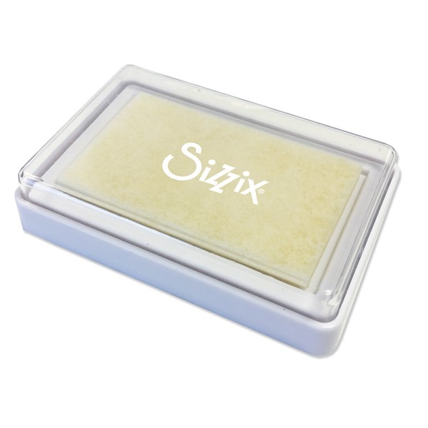 Sizzix Embossing Ink Pad 663012 (Clear) Craft Supplies, 16 x 14 x 3 cm, Multicolor