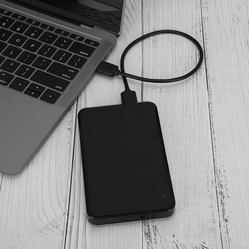 2.5in Hard Drive Enclosure USB3.0 Interface Portable External Hard Disc