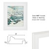 Cardinali Plein Aire White Frames for Canvas Art - 16x20-3"
