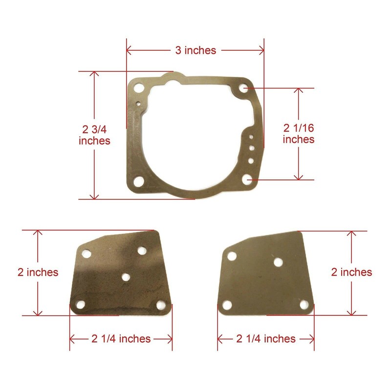 The ROP Shop | (Pack of 6) Carburetor Repair Kit