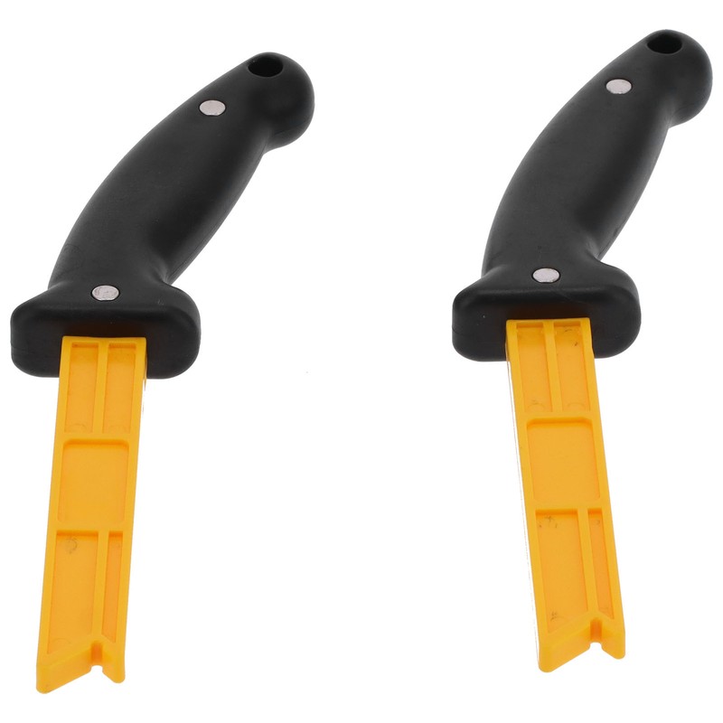 2Pcs Magnet Woodworking Push Stick ABS AntiSlip Saw RustResistant Hand