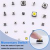 TWTADE 260Pcs Micro Momentary Tactile Push Button Switch 26 Values