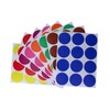 Royal Green Dot Stickers 8 Colours 1.5" Coloured Labels for