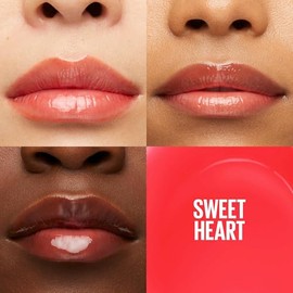 Maybelline New York Maybelline Lifter Gloss Lip Gloss Makeup With Hyaluronic Acid, Hydrating, High Shine, Hydrated Lips, Fuller-Looking Lips, 023 SWEETHEART, 0.18 Fl Oz