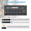 LZSIG Mini Audio Mixer,Stereo Line Mixer for Sub-Mixing,Ultra Low-Noise,6-Channel,Microphone Independent
