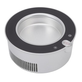 2 in 1 Electric Cup Warmer Cooler, Cup Cooler Coffee Warmer Desktop Beverage Cooler Smart Coffee Warmer for Home Dormitory 100‑240V US Plug