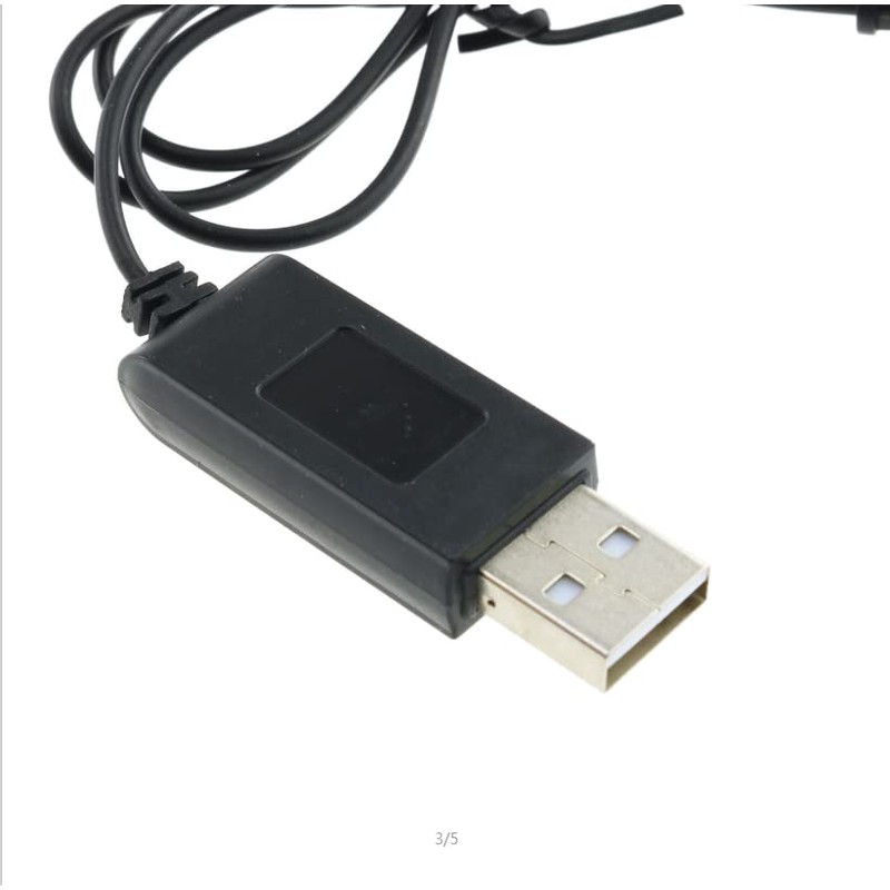 SJZBIN 2PCS USB Lipo Battery Charging Charger Cable with 2.0