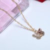 Yienate Women Teens Butterfly Necklace Simple Summer Clavicle Pendant Necklace