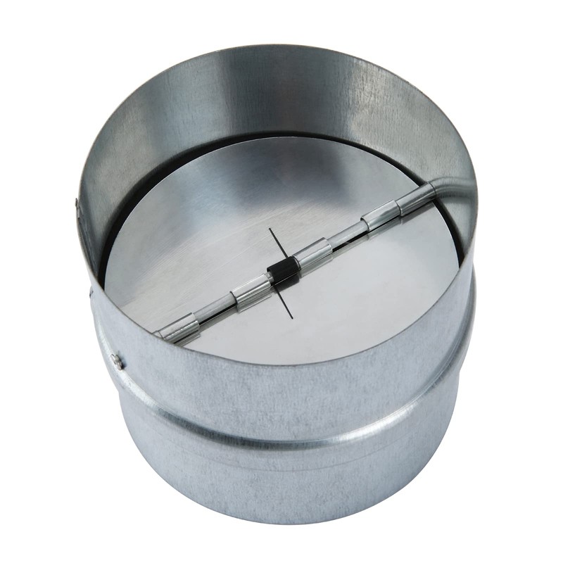 MIVIDE 2Pack 4 inch Backdraft Damper Duct, One Way Airflow