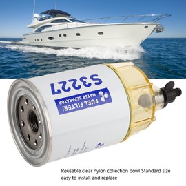 SUNGOOYUE Marine Fuel Water Separator, S3227 Oil Water Separator Replacement Fuel Filter for Ships, Yachts, Boat Accessories