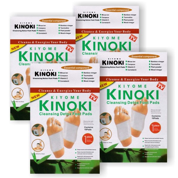 Original Kinoki Detox Foot Pads - Vital Plaster for Feet