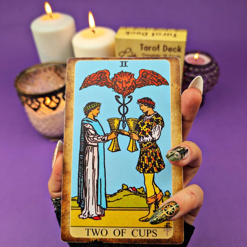 Witchy Cauldron Large Tarot Cards –Based on The Classic Rider