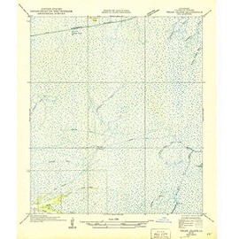 YellowMaps Pecan Island NE LA topo map, 1:31680 Scale, 7.5 X 7.5 Minute, Historical, 1945, Updated 1945, 20.9 x 18 in - Polypropylene