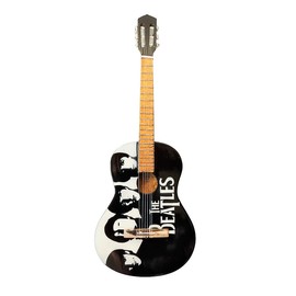 ShopEwebb Miniature Guitar Replica - Famous 4 Beatles Tribute